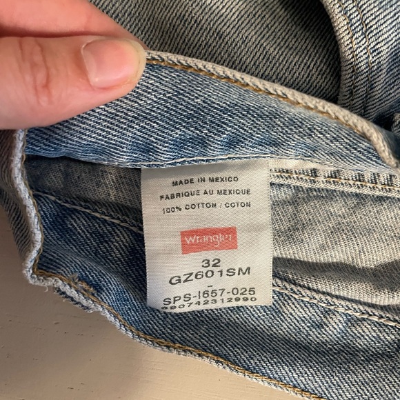 Vintage Wrangler Jean Denim Shorts - Picture 3 of 6